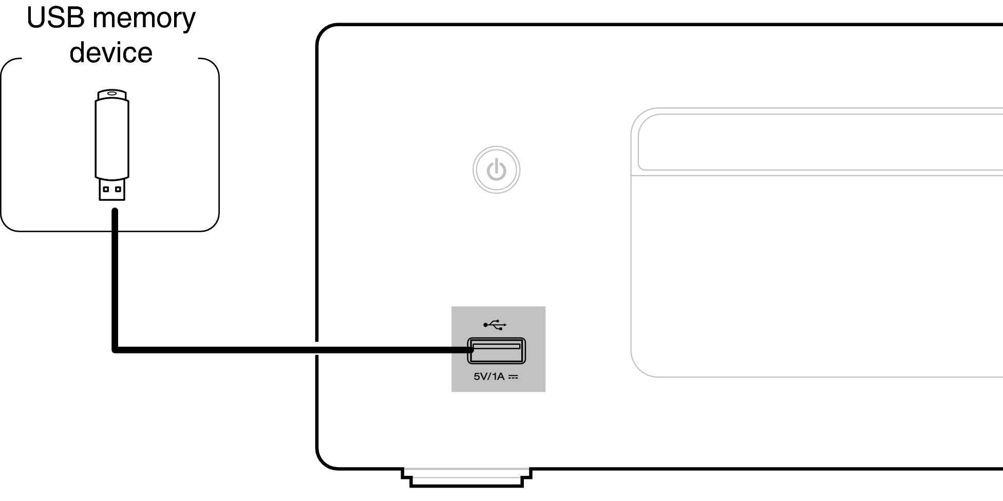 Conne USB Front RCDN10